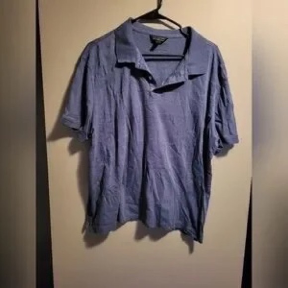 Other - Men's Blue Short-Sleeve Polo Shirt